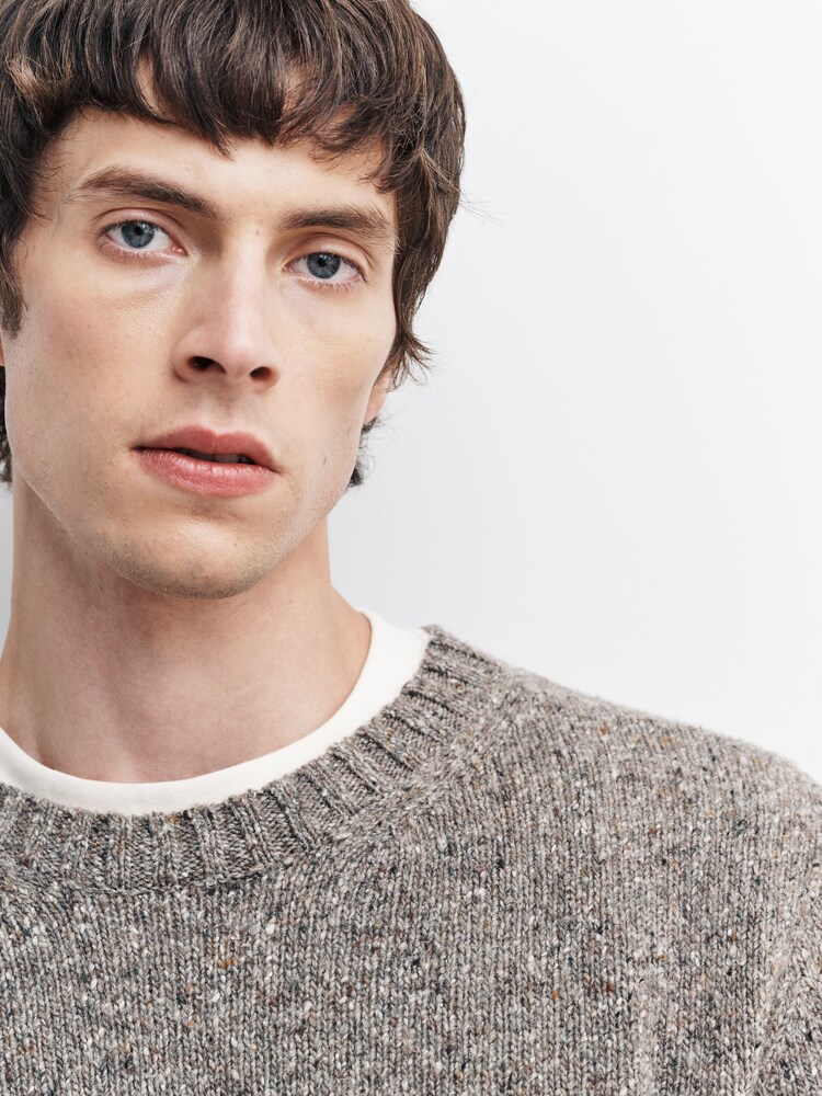 Folk Natural Chain Crew Jumper - Image 4 of 4 Folk Natural Chain Crew Jumper - Image 4 of 4