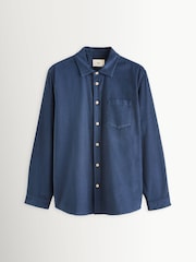 Folk Blue Direction Babycord Shirt - Image 1 of 1