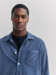 Folk Blue Direction Babycord Shirt - Image 5 of 7