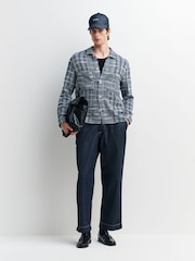 Folk Blue Patch Overshirt - Image 2 of 6