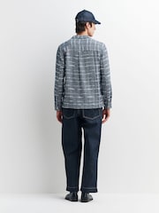 Folk Blue Patch Overshirt - Image 4 of 6