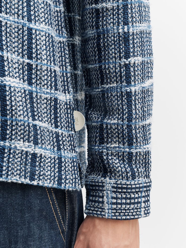 Folk Blue Patch Overshirt - Image 6 of 6
