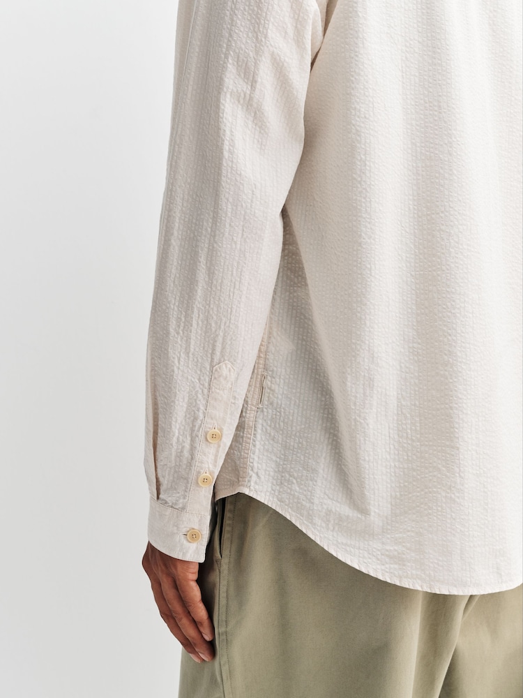 Folk Natural Relaxed Fit Shirt - Image 5 of 5