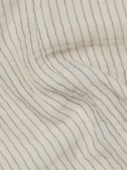 MORI Cream Stripe 100% Cotton Muslin Shirt - Image 3 of 3