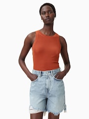 AllSaints Red Rina Tank - Image 1 of 8