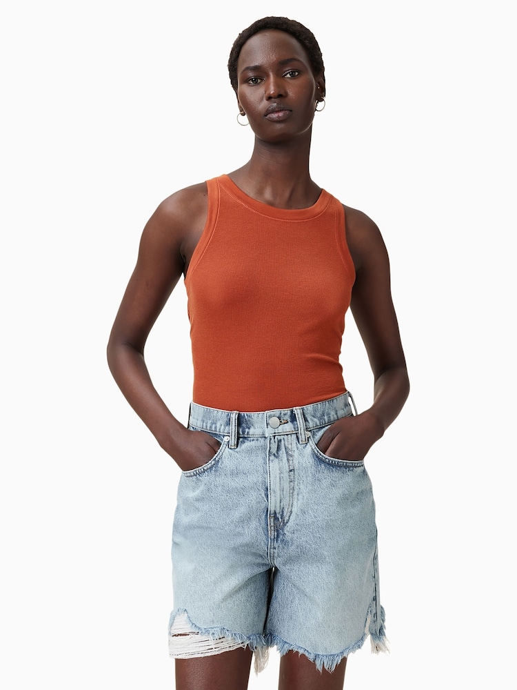 AllSaints Red Rina Tank - Image 1 of 8