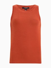 AllSaints Red Rina Tank - Image 8 of 8