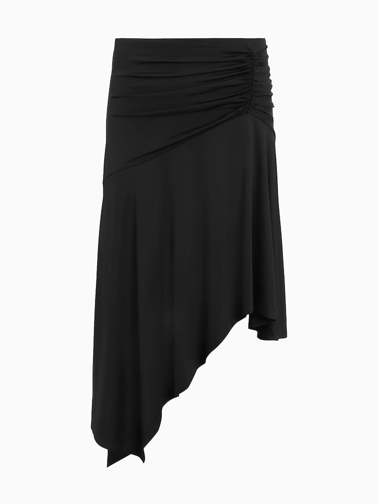 AllSaints Black Annalie Skirt - Image 10 of 10