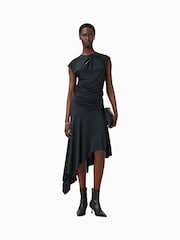 AllSaints Black Annalie Skirt - Image 4 of 10
