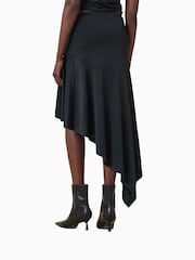 AllSaints Black Annalie Skirt - Image 8 of 10