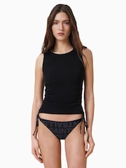 AllSaints Black Saph Bikini Bottoms - Image 4 of 7