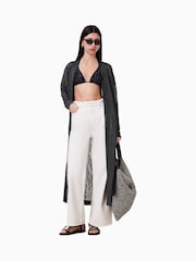 Серый - Кардиган Allsaints Kaito - Изображение 1 из 8