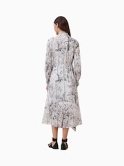 AllSaints White Skylar Maxi Dress - Image 3 of 8