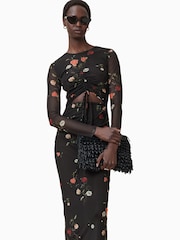 AllSaints Kathy Mesh Dress - Imagen 2 de 6