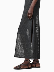 AllSaints Grey Kaito Dress - Image 5 of 7