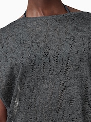 AllSaints Grey Kaito Dress - Image 6 of 7