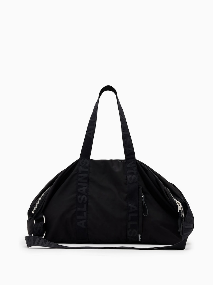 AllSaints Black Kei Weekender Bag - Image 1 of 6 AllSaints Black Kei Weekender Bag - Image 1 of 6