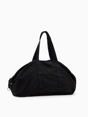 AllSaints Black Kei Weekender Bag - Image 2 of 6