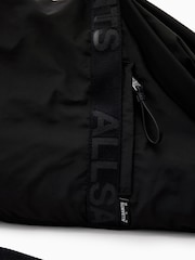 AllSaints Black Kei Weekender Bag - Image 5 of 6