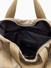 AllSaints Cream Kei Rope Backpack - Image 3 of 6