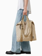 AllSaints Cream Kei Rope Backpack - Image 6 of 6