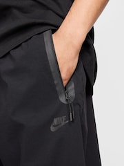 Nike Black Tech Woven Oversized Joggers - Image 8 of 17