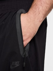 Nike Black Tech Woven Oversized Joggers - Image 9 of 17