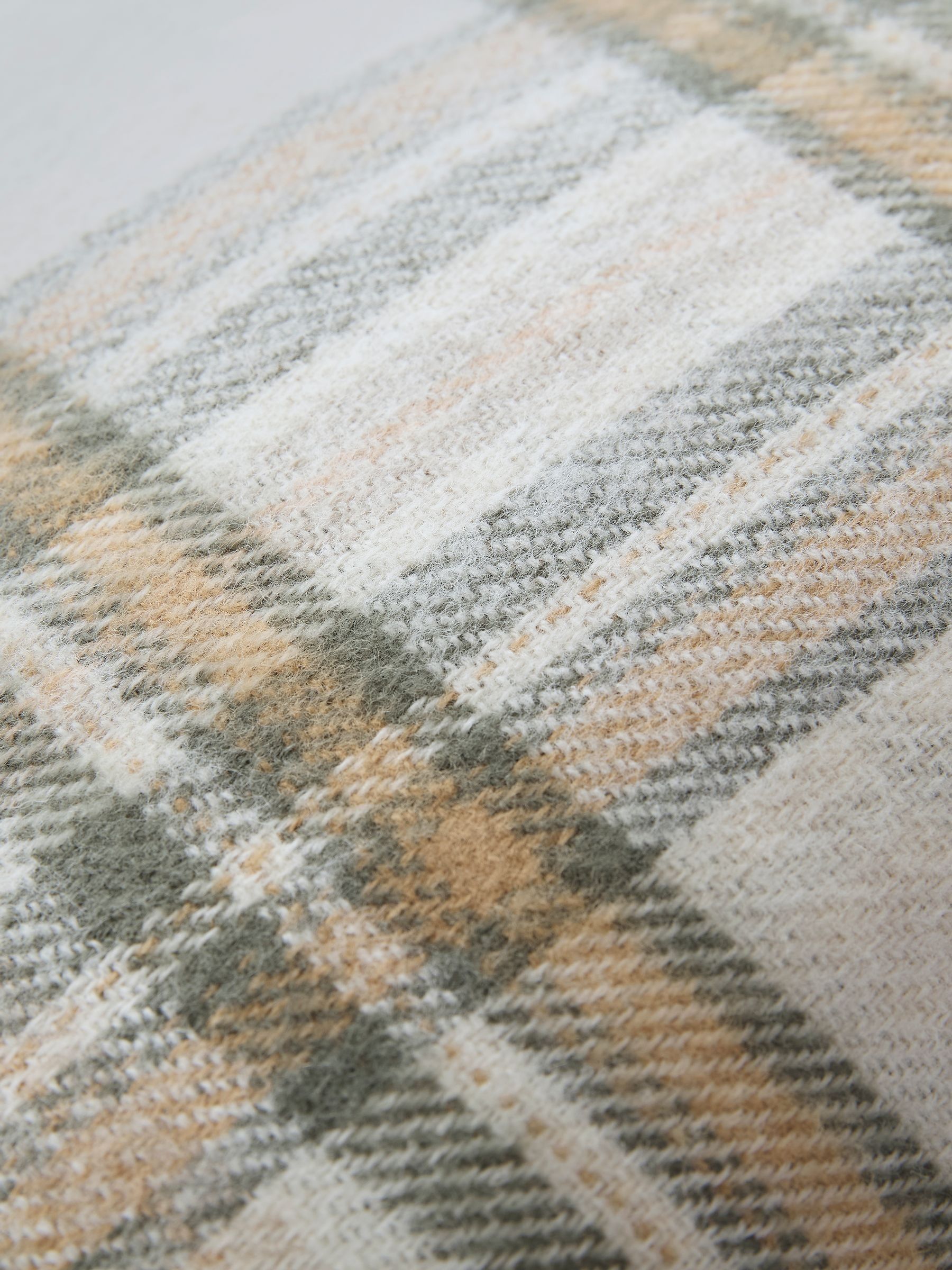 Buy Laura Ashley Green Olive Padbury Check Cushion from Next Portugal