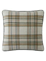 Laura Ashley Olive Padbury Check Cushion - Image 5 of 6