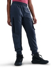 Nike Thunder Blue Therma Fit Sportswear City Utility Easy On Winterized Joggers - Image 3 of 5