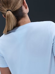 Nike Blue Sportswear Club Essentials T-Shirt - Image 4 of 5