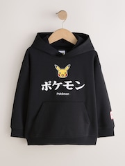 Black Pokemon Graphic Hoodie (4-16yrs) - Image 5 of 9