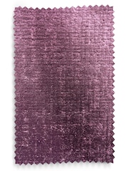 Plush Chenille Plum Purple Sherlock Highback Armchair - Image 7 of 7