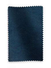Soft Velvet Navy Blue Flinton Wooden Accent Chair - Image 8 of 8