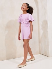 Lipsy 3D Corsage Playsuit (5-16yrs) - Image 2 of 4