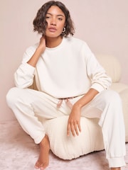 Friends Like These Ivory Premium Contrast Nightwear Top - Image 1 of 4