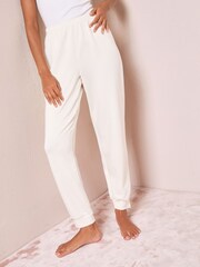 Friends Like These Ivory Premium Nightwear Jogging Pyjama Bottoms - Image 1 of 4