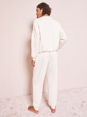 Friends Like These Ivory Premium Nightwear Jogging Pyjama Bottoms - Image 4 of 4