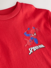 Red Spiderman Short Sleeve T-Shirt (3-16yrs) - Image 2 of 3