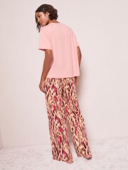 Friends Like These Pink Animal Nightwear Set - Image 4 of 4
