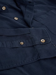 White Stuff Blue Ely Long Sleeve Shirt - Image 6 of 6
