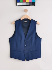 BOSS Blue Slim-Fit Tailored Waistcoat - Image 1 of 1