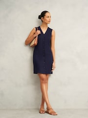 Hobbs Blue Zelia Dress - Image 1 of 4