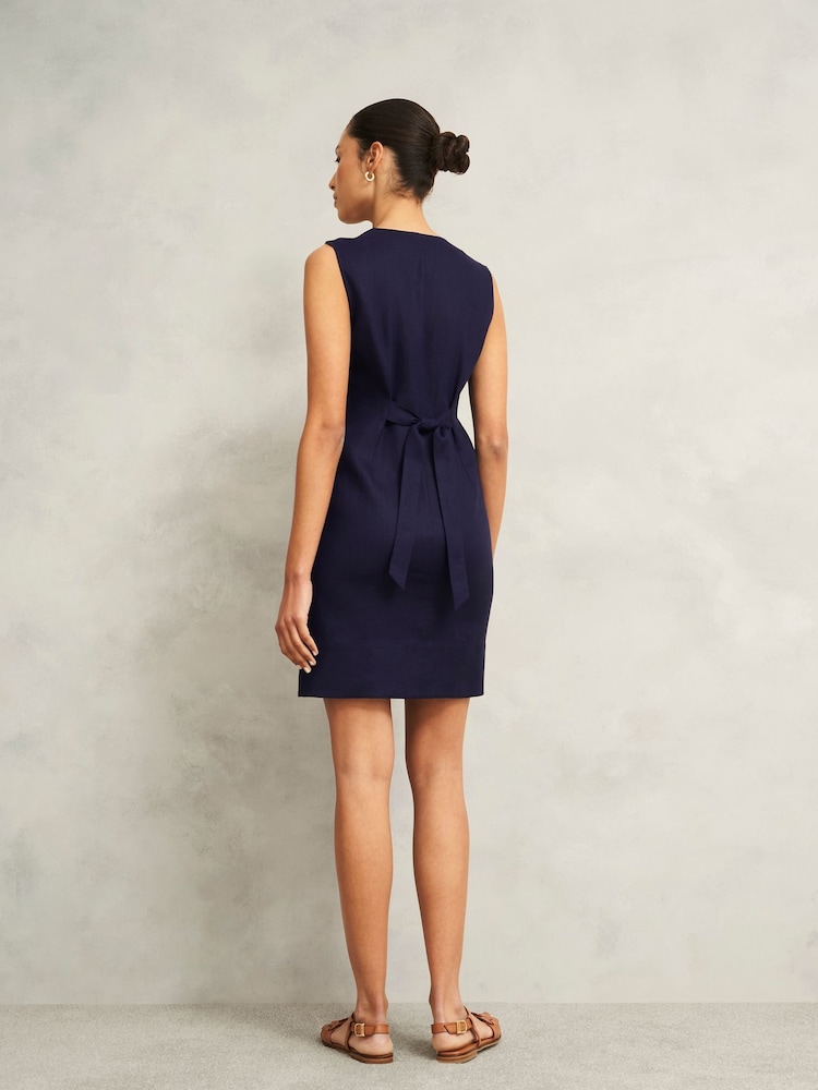 Hobbs Blue Zelia Dress - Image 2 of 4