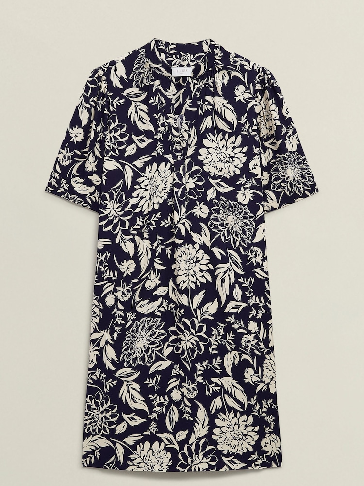 Hobbs Blue Lucille Dress - Image 4 of 4