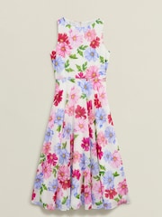 Hobbs White Carly Dress - Image 4 of 4
