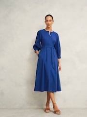 Hobbs Blue Una Dress - Image 1 of 4