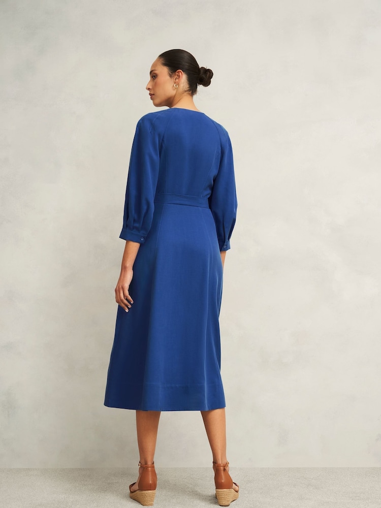 Hobbs Blue Una Dress - Image 2 of 4