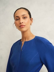 Hobbs Blue Una Dress - Image 3 of 4
