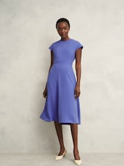 Hobbs Blue Hallie Dress - Image 1 of 4